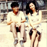 Trường Kỳ và Kiều Chinh thời 1960-70. (Hình: Kiều Chinh cung cấp)